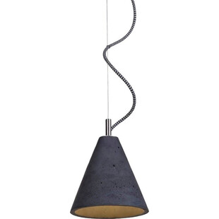 Lampa Betonowa Kobe LoftLight | Wiszący Abażur Szary