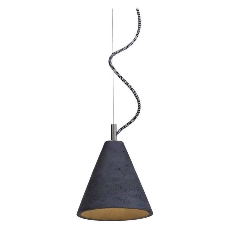 Lampa Betonowa Kobe LoftLight | Wiszący Abażur Szary