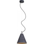 Lampa Betonowa Kobe LoftLight | Wiszący Abażur Szary
