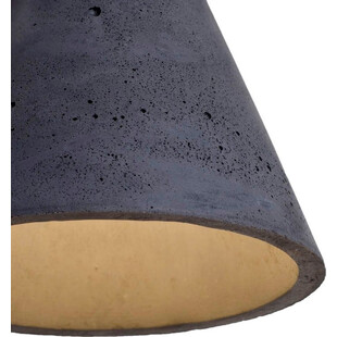 Lampa Betonowa Kobe LoftLight | Wiszący Abażur Szary