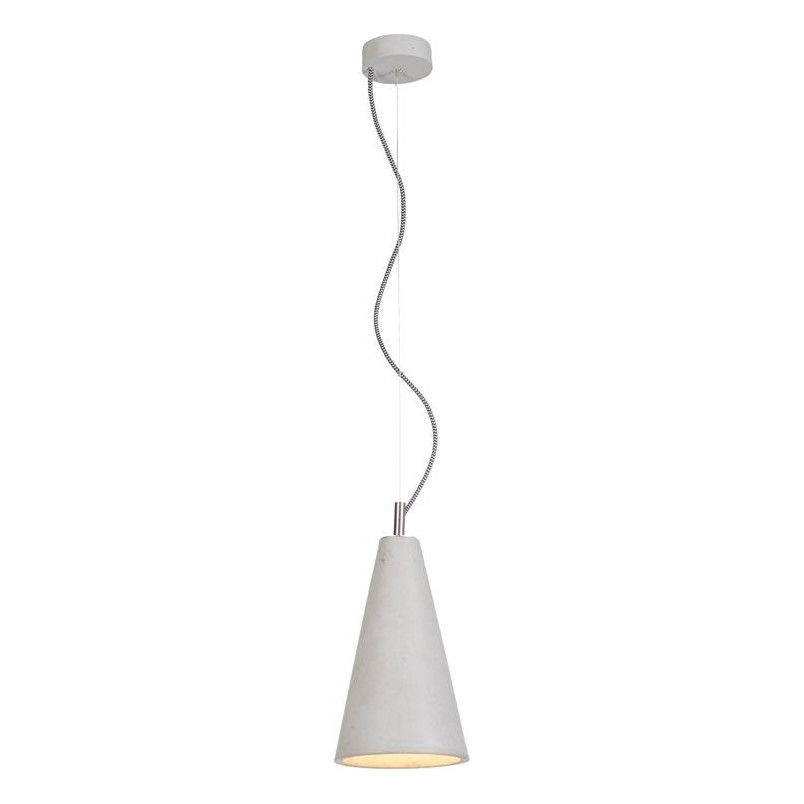 Lampa betonowa Kobe LoftLight | Szara, Wisząca, E27