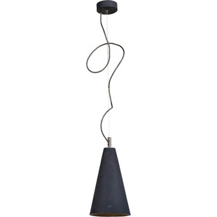 Lampa Betonowa Wisząca Kobe Czarna LoftLight | Kup Teraz