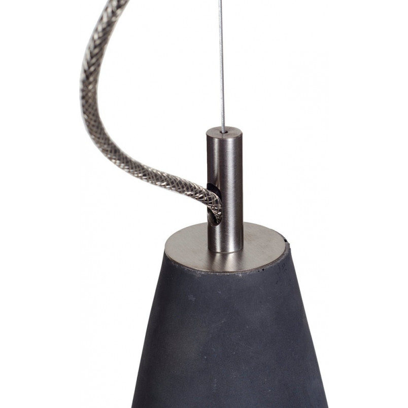 Lampa Betonowa Wisząca Kobe Czarna LoftLight | Kup Teraz