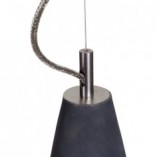 Lampa Betonowa Wisząca Kobe Czarna LoftLight | Kup Teraz
