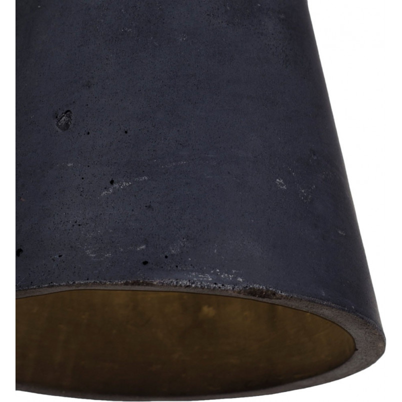 Lampa Betonowa Wisząca Kobe Czarna LoftLight | Kup Teraz