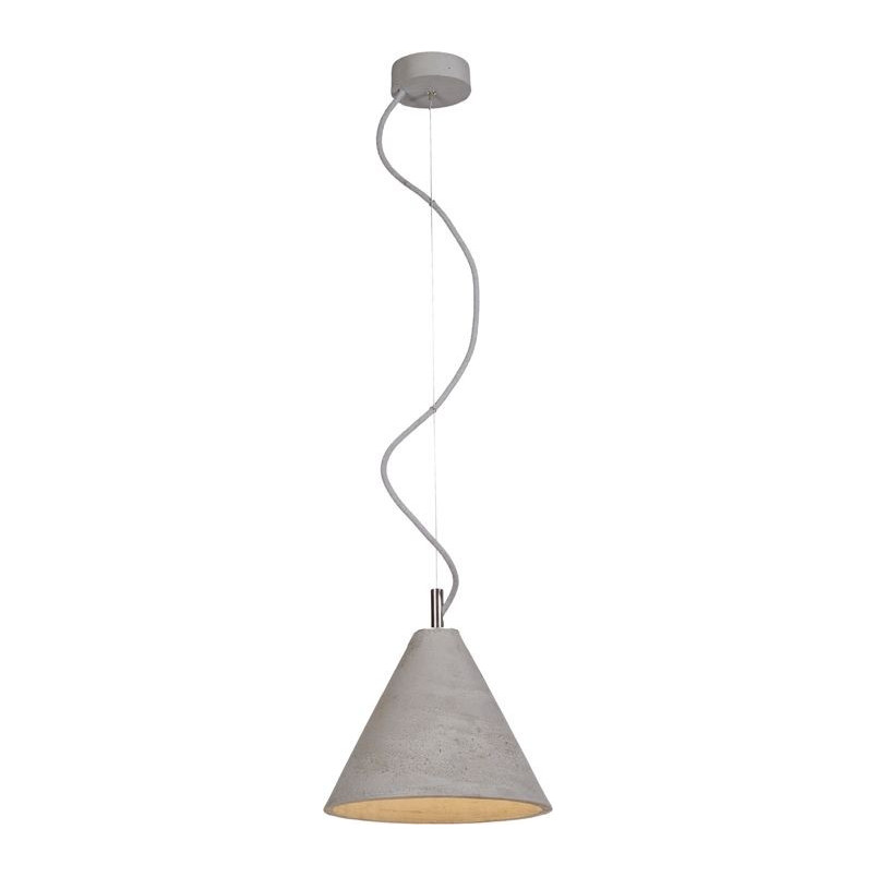 Lampa Betonowa Kobe LoftLight | Szara, Wisząca, E27