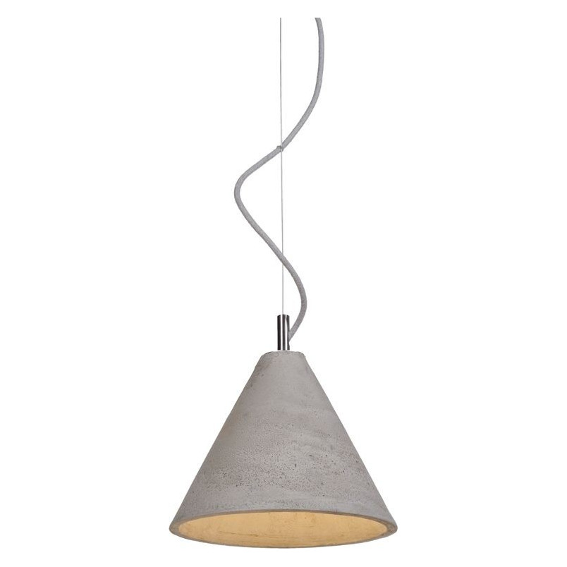 Lampa Betonowa Kobe LoftLight | Szara, Wisząca, E27
