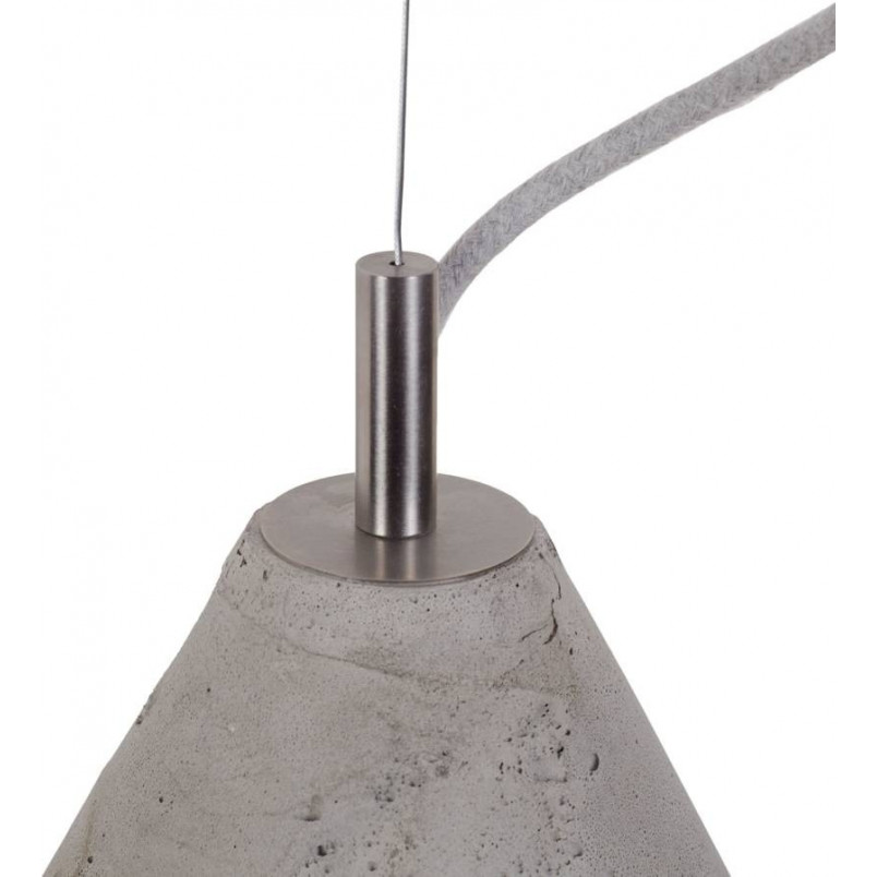 Lampa Betonowa Kobe LoftLight | Szara, Wisząca, E27