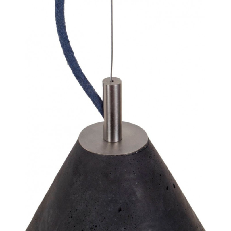 Lampa Betonowa Wisząca Kobe Czarna | LoftLight - Kup Teraz!