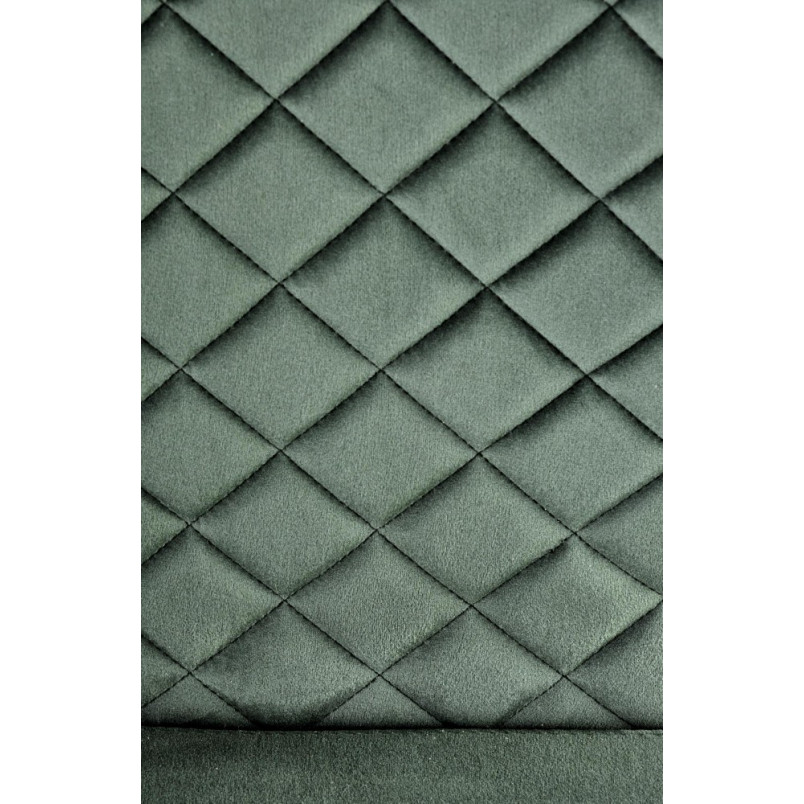 Krzesło welurowe zielone Halmar K442 - Nowoczesny design