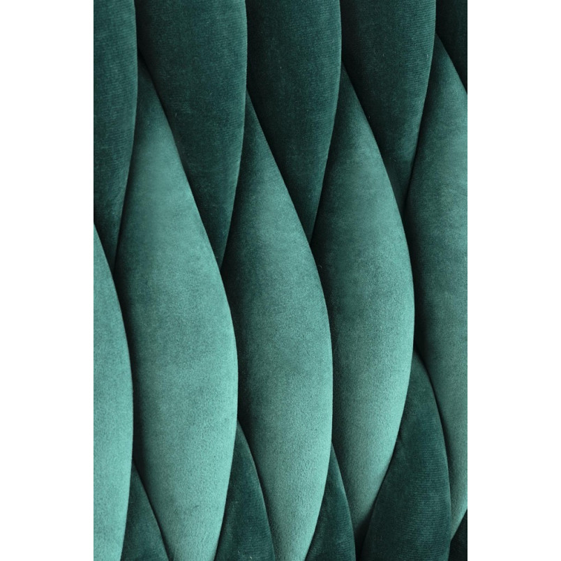 Krzesło welurowe zielone Halmar K436 - Elegancki Design