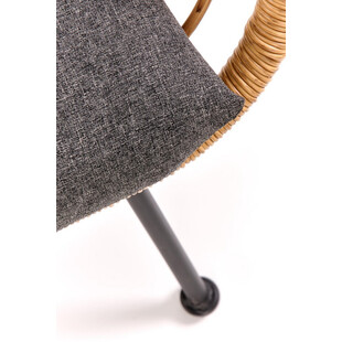 Sofa rattanowa boho Ikaro XL 120cm Halmar - Komfort i styl!