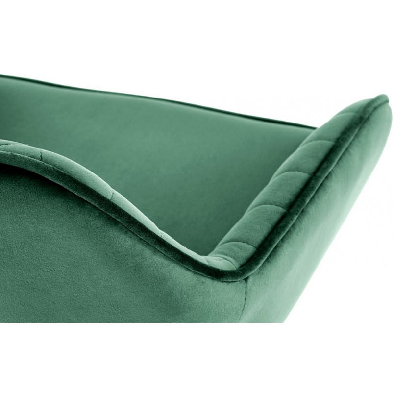 Hoker welurowy zielony Halmar H103 - Komfort i styl!