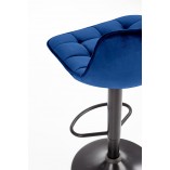 Hoker pikowany granatowy Halmar H-95 - Komfort i styl!