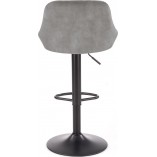Hoker welurowy szary Halmar H101 - Komfort i styl w Twojej kuchni
