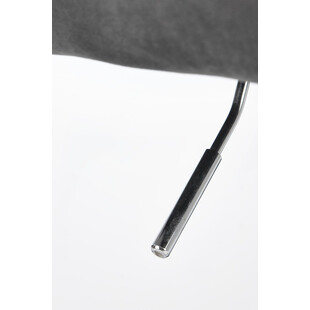 Krzesło Fresco Velvet Halmar - Szare, Ergonomiczne | Sklep meble