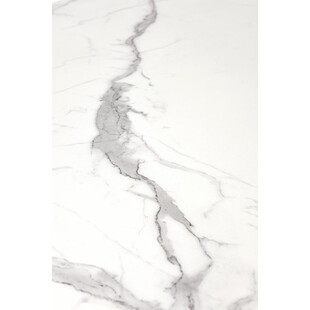 Stół rozkładany Diesel Halmar | Biały marmur, 160x90cm