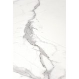 Stół rozkładany Diesel Halmar | Biały marmur, 160x90cm