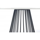Stół okrągły Brodway Halmar | Biały marmur, 110cm