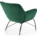 Fotel welurowy Belton Halmar - Zielony, Design | Komfort i styl