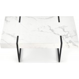 Ława Blanca Halmar: Nowoczesny Design | Biały Marmur