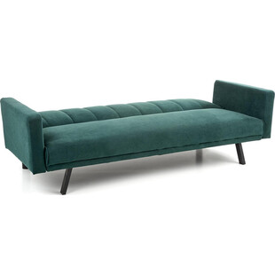 Sofa welurowa rozkładana Armando | Zielona sofa Halmar 192cm