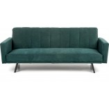 Sofa welurowa rozkładana Armando | Zielona sofa Halmar 192cm
