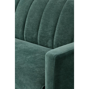 Sofa welurowa rozkładana Armando | Zielona sofa Halmar 192cm