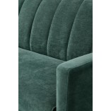 Sofa welurowa rozkładana Armando | Zielona sofa Halmar 192cm