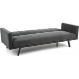 Sofa welurowa rozkładana Armando | Halmar - Szara 192cm