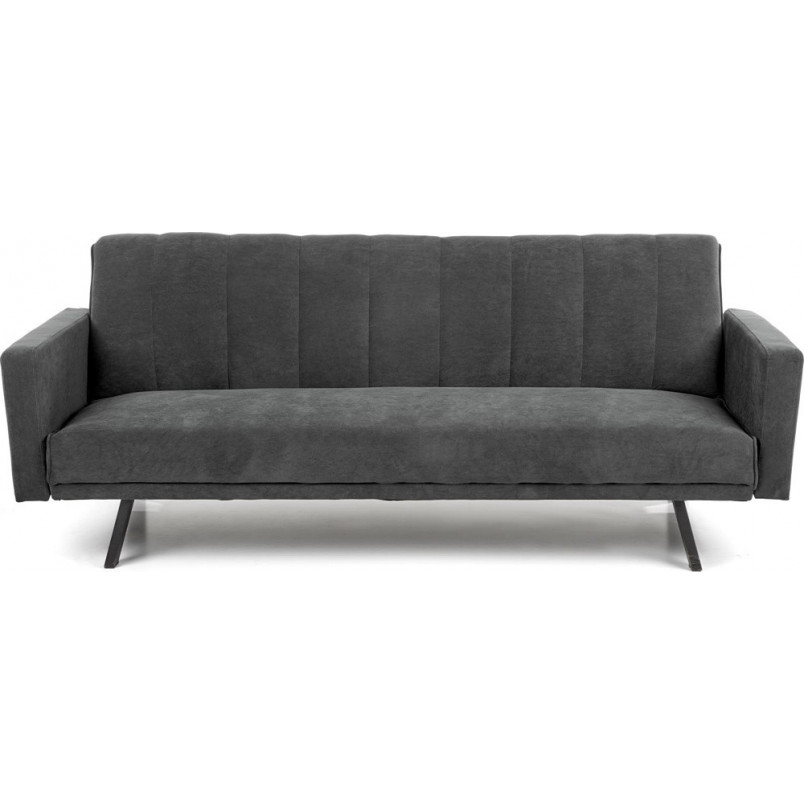 Sofa welurowa rozkładana Armando | Halmar - Szara 192cm
