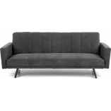 Sofa welurowa rozkładana Armando | Halmar - Szara 192cm