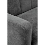 Sofa welurowa rozkładana Armando | Halmar - Szara 192cm