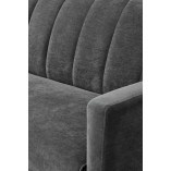 Sofa welurowa rozkładana Armando | Halmar - Szara 192cm