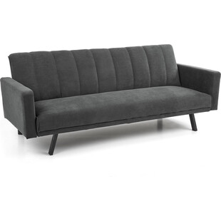 Sofa welurowa rozkładana Armando | Halmar - Szara 192cm