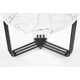 Stolik kawowy Antica biały marmur - Halmar | Okrągły, 55cm