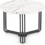 Stolik kawowy Antica biały marmur - Halmar | Okrągły, 55cm