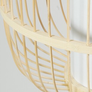 Lampa wisząca bambusowa Boho Bones | Naturalny design Brilliant