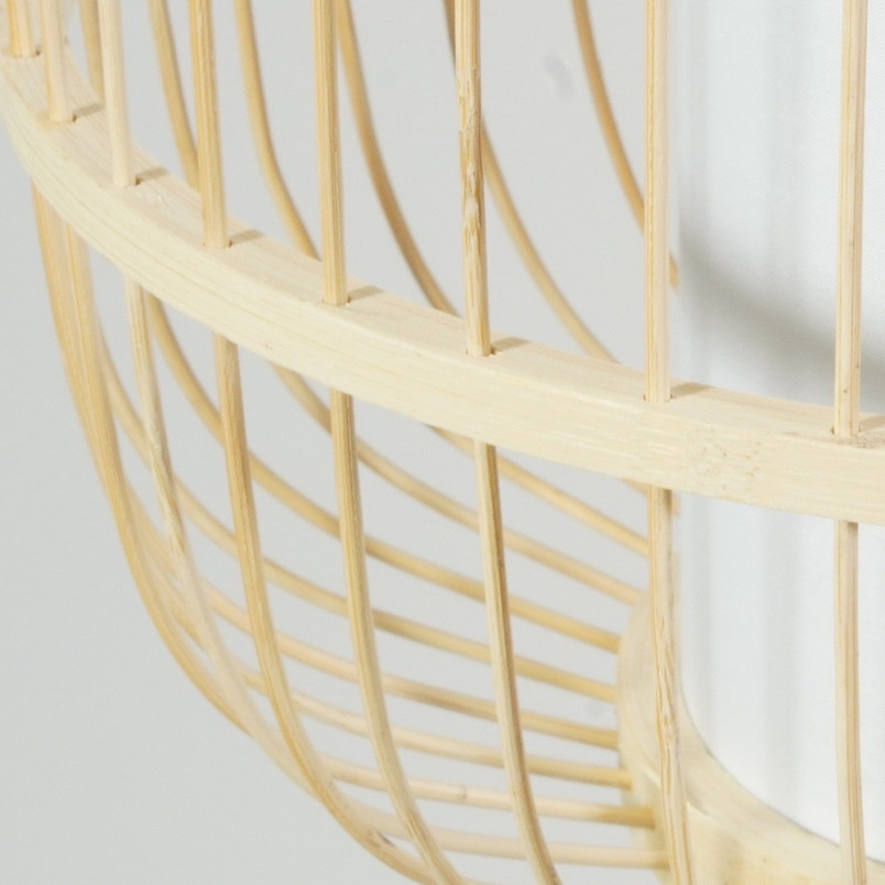 Lampa wisząca bambusowa Boho Bones | Naturalny design Brilliant