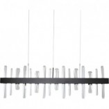 Lampa Kryształowa Arctic LED 100cm Czarna | Step Into Design