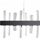 Lampa Kryształowa Arctic LED 100cm Czarna | Step Into Design