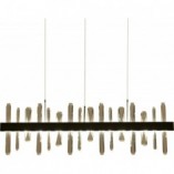 Lampa Kryształowa Arctic LED 100cm Czarna | Step Into Design