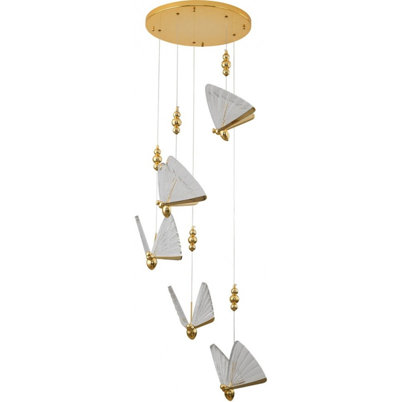 Lampa wisząca Bee V złota LED | Step Into Design