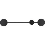 Kinkiet LED Clex 120cm Czarny | Step Into Design