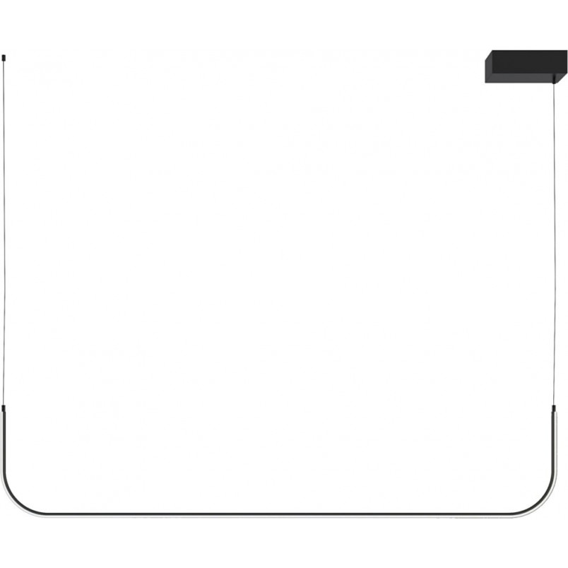 Lampa wisząca LED czarna 120cm | Step Into Design