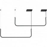 Lampa wisząca LED Minima II czarna 80cm - Step Design