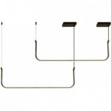Lampa wisząca LED Minima II czarna 80cm - Step Design