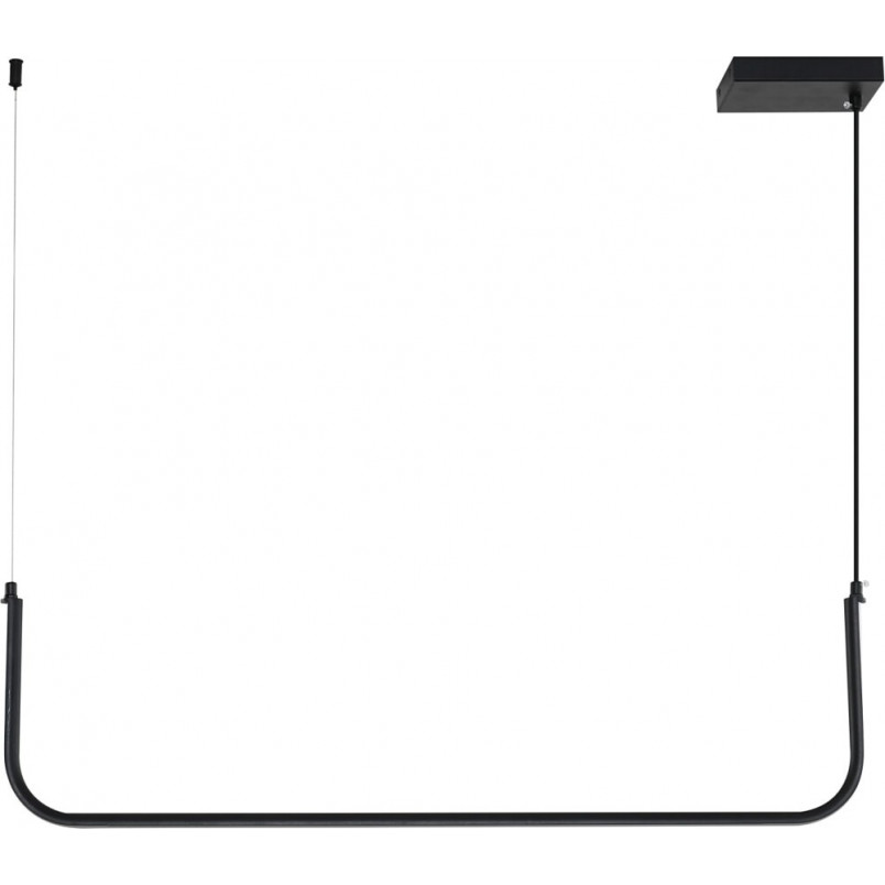 Lampa wisząca LED Minima II czarna 80cm - Step Design