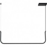 Lampa wisząca LED Minima II czarna 80cm - Step Design