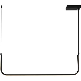 Lampa wisząca LED Minima II czarna 80cm - Step Design